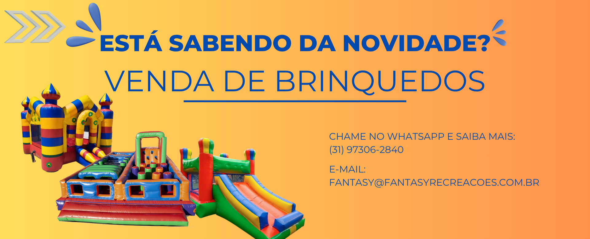 Fantasy Recrea&ccedil;&otilde;es - Aluguel de Brinquedos em Belo Horizonte